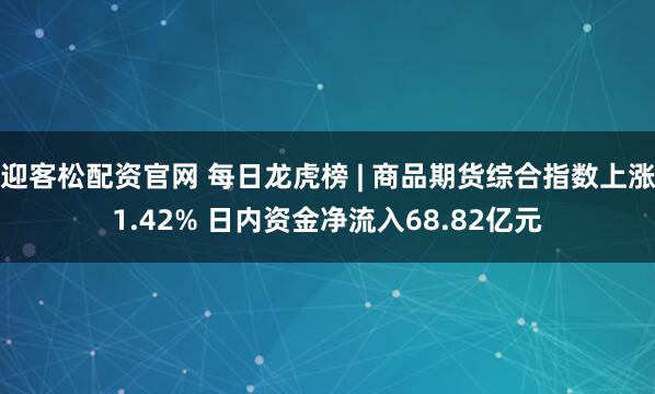 迎客松配资官网 每日龙虎榜 | 商品期货综合指数上涨1.42% 日内资金净流入68.82亿元